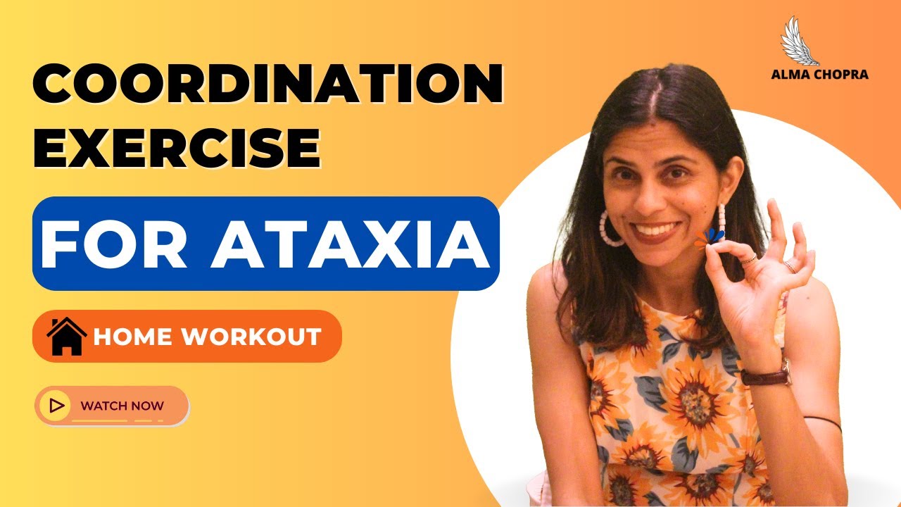 Coordination Exercise for Ataxia | Home Workout | Alma Chopra #walkingexercise