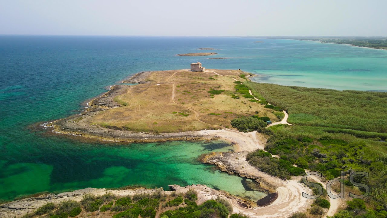 Torre Guaceto - Salento - Puglia (by drone 4K)