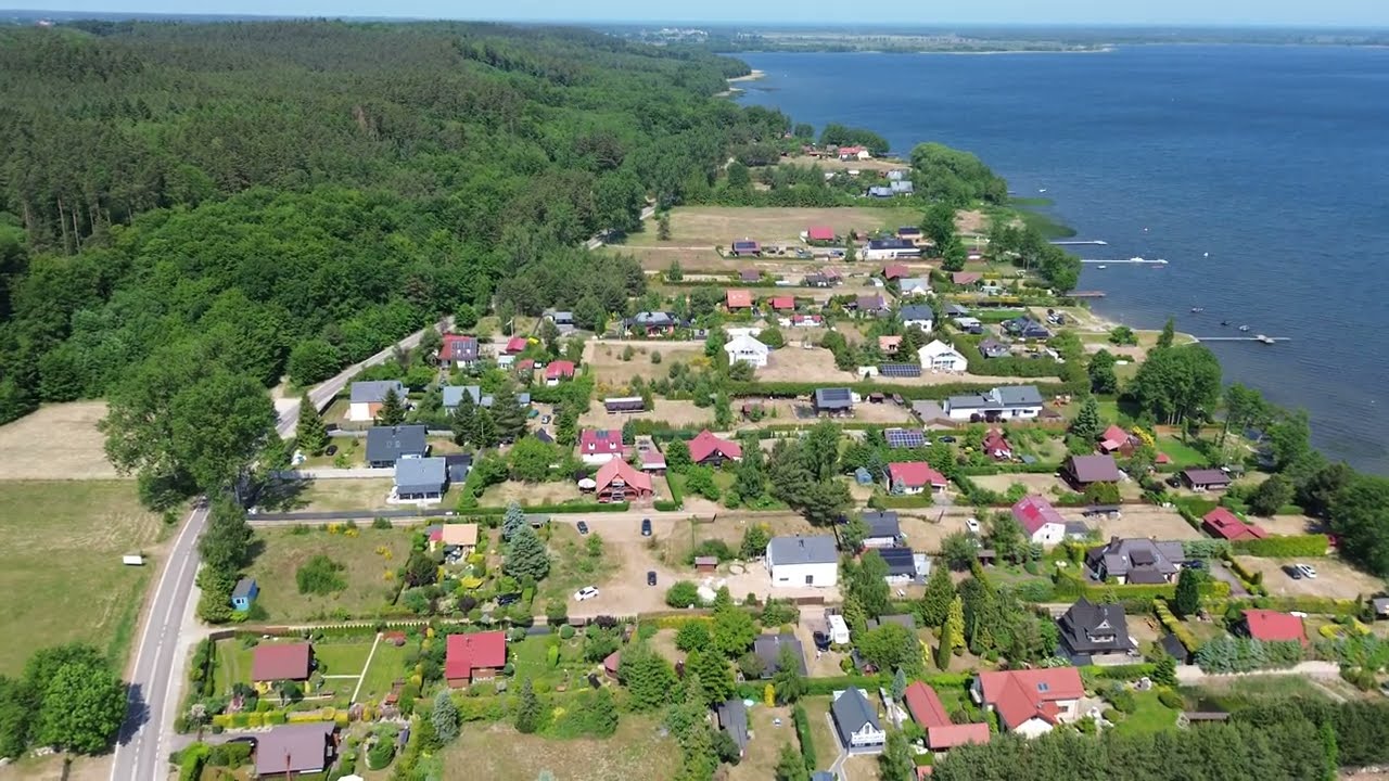 Nadole brzegiem Jeziora  Żarnowieckiego