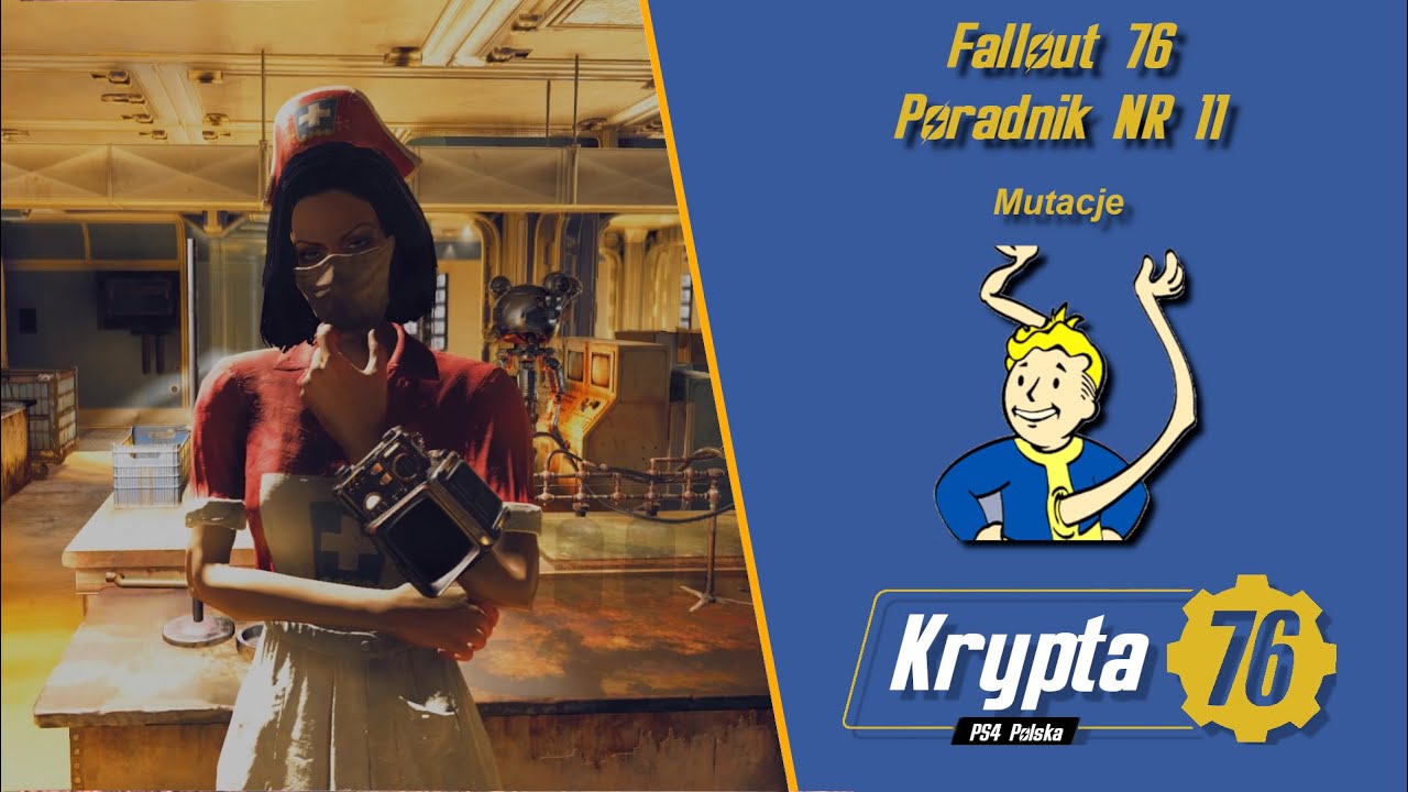 Fallout 76 Poradnik NR 11 | Mutacje | #dworkop_elo Krypta 76 PS4 Polska