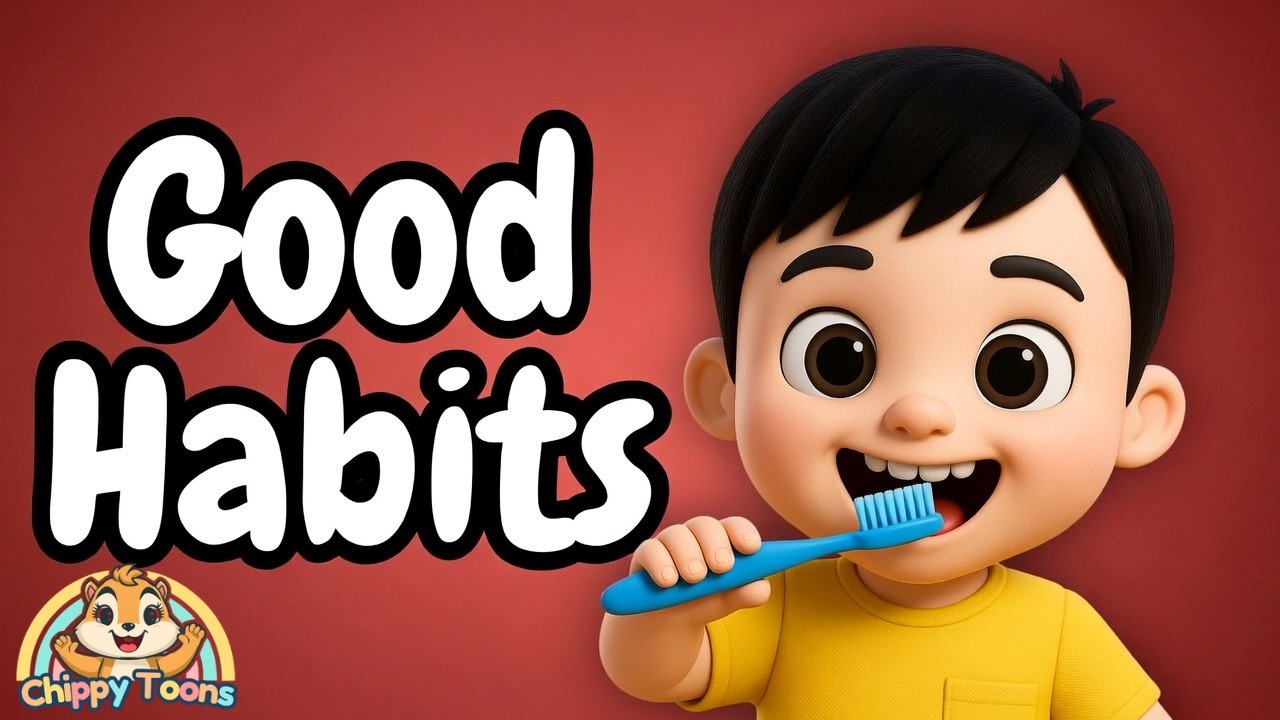 Good Habits Song for Kids 👶 | Daily Routine Rhyme for Toddlers