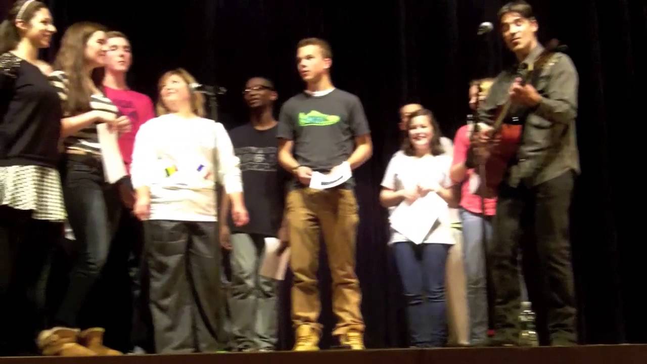 Marcel Van Dam at Mendon High, Rochester (New York)