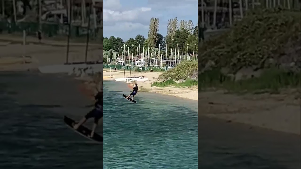 #kitesurf Hangtime & saut de transition