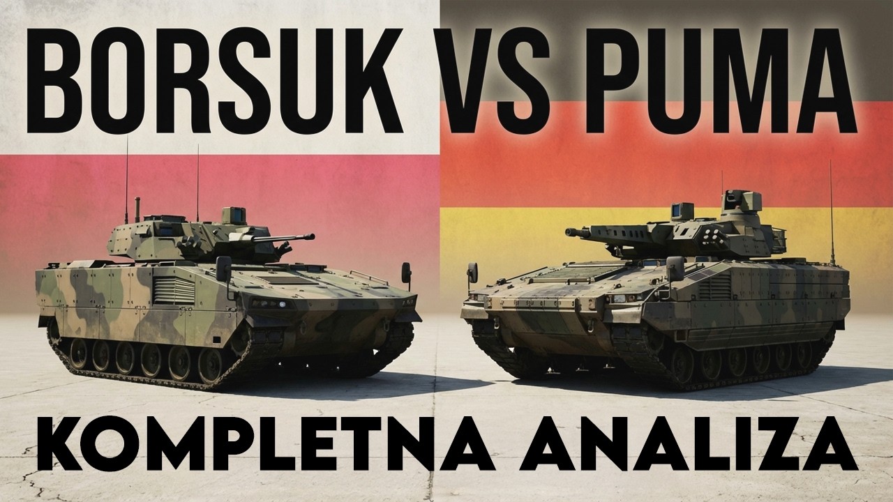 BWP Borsuk czy BWP Puma, Który Pojazd Jest Lepszy ?