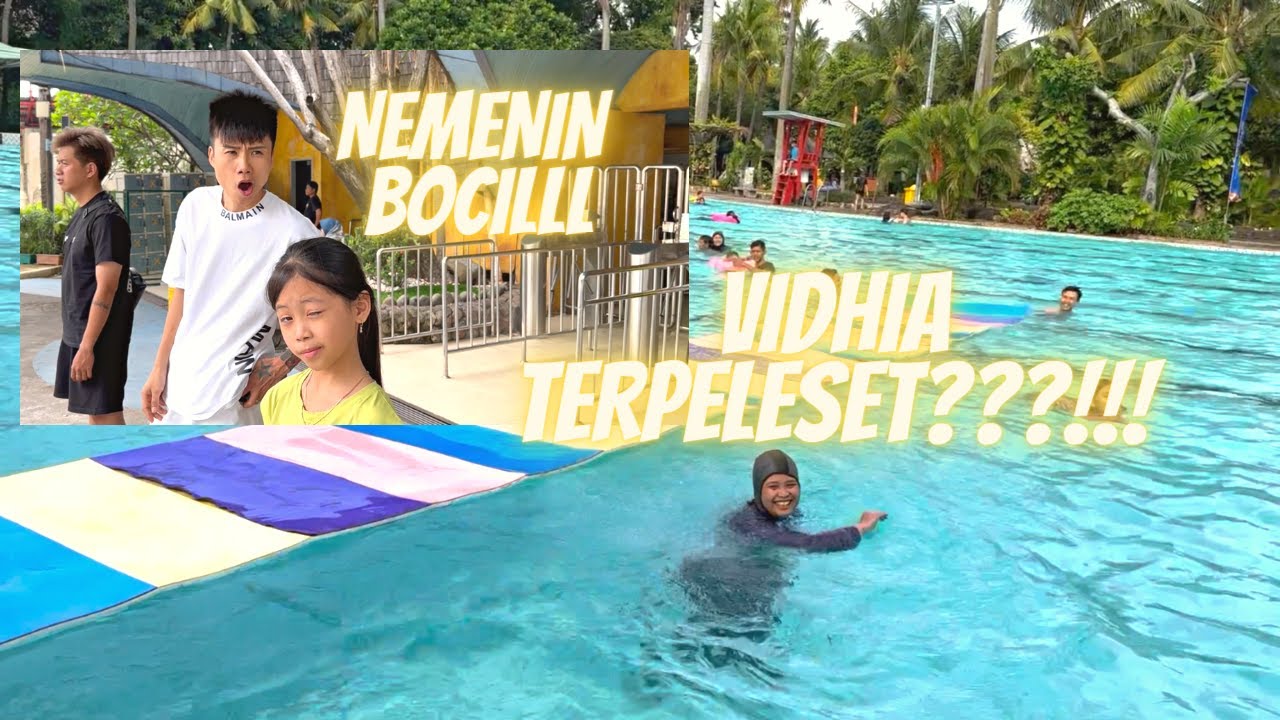 VIDHIA PENGEN BERENANG!!! SAMPAI TERPELESET DI KOLAM RENANG??