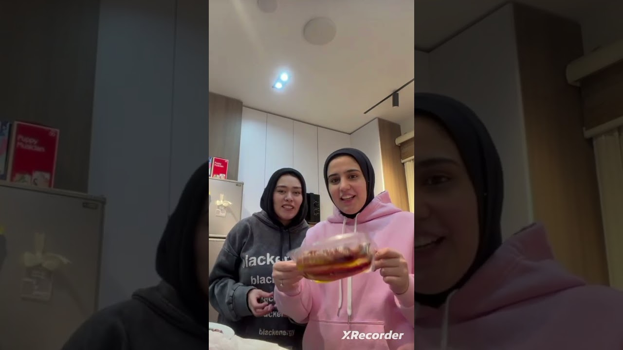 روان وسلمي اول مره ندوق الفسيخ ردفعلنا 😂😂😂