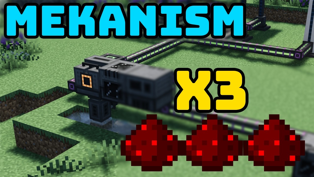 Mekanism X2 & X3 Ore Processing | 1.21.1 ATM10