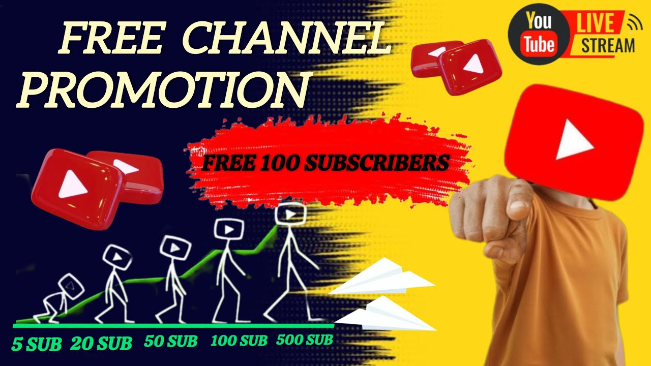 🔴Live Channel Promotion 🥰 Free 100 Subscribe 😁 Yt Channel Checking ☺️
