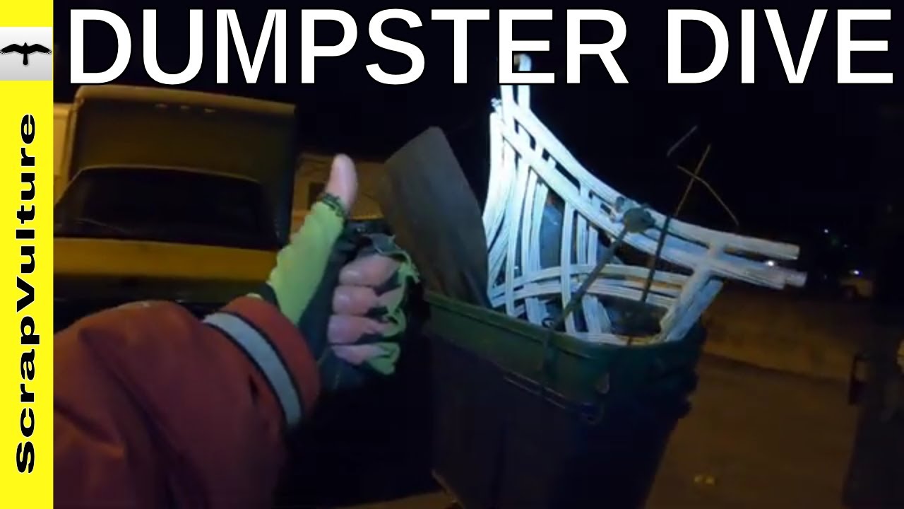 That DUMPSTER DIVING SCOOTER GUY
