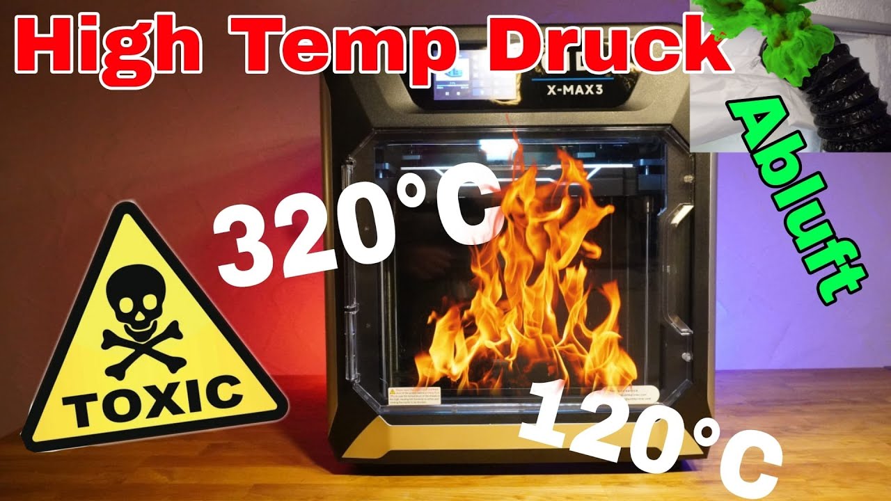 3D-Druckabenteuer: Hochtemperatur-Experimente mit dem Qidi X MAX 3