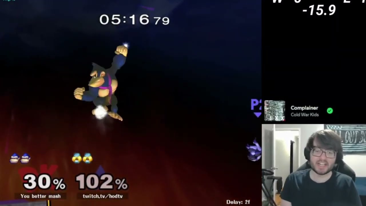 The saltiest streamer in Melee