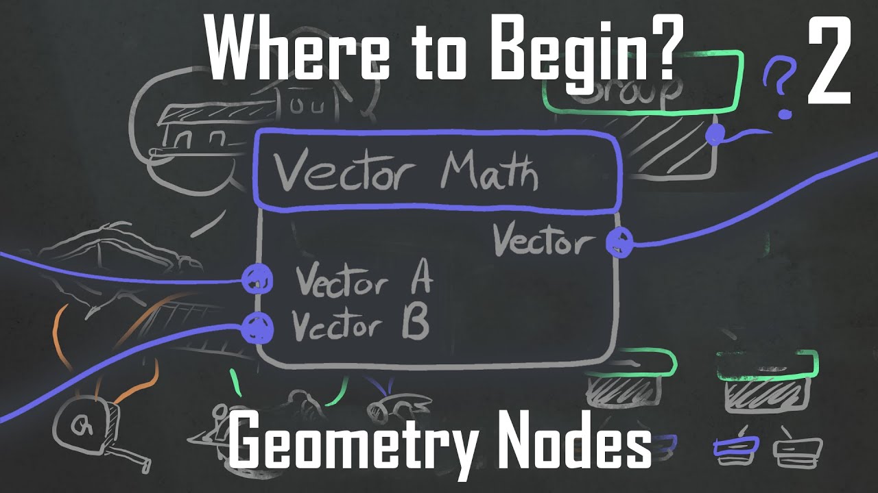 Where to Begin in Geometry Nodes: Vector Math Part 2