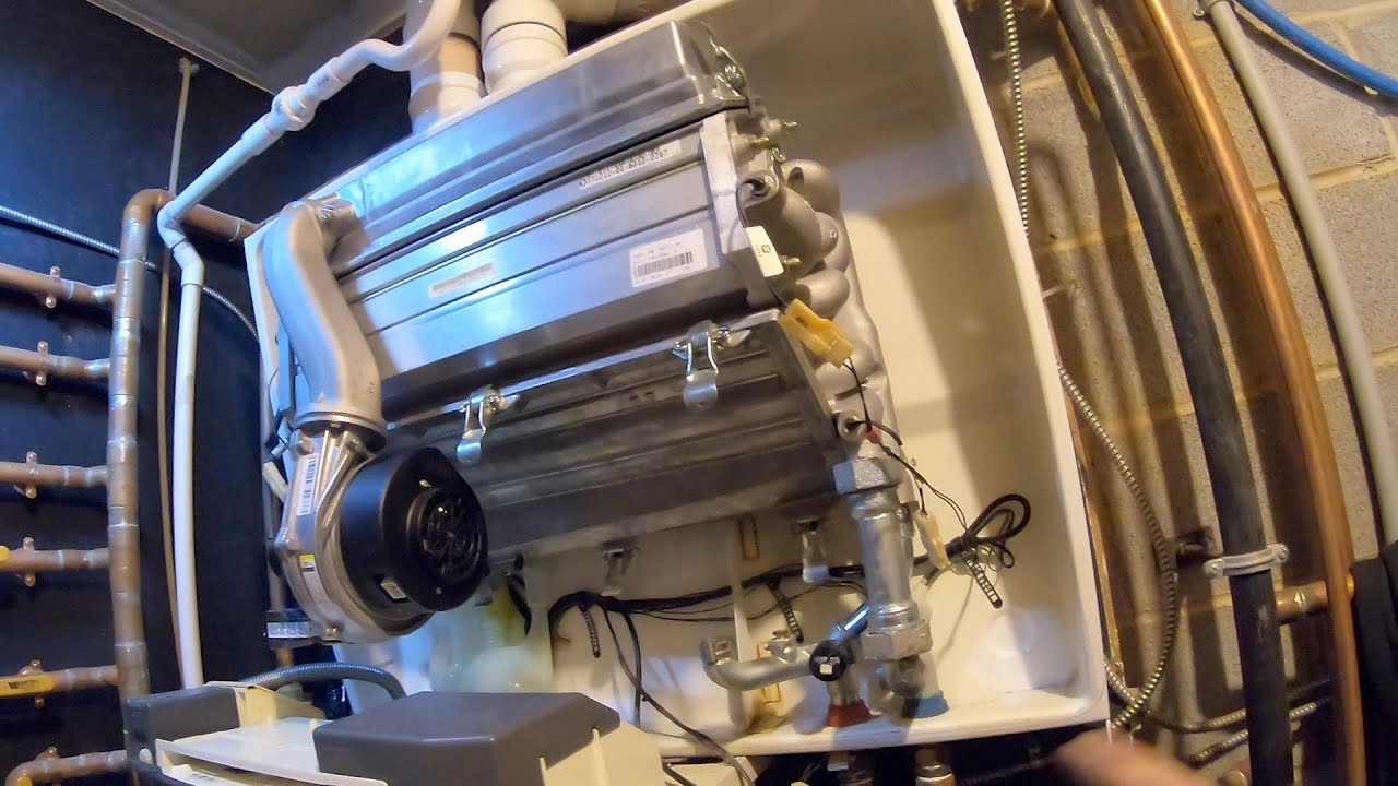 Working On A German Buderus Boiler