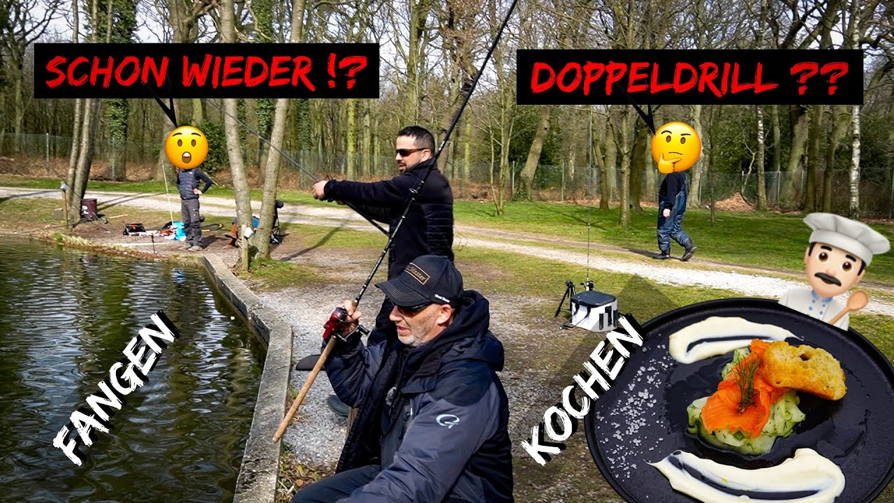 wir FANGEN so viele Forellen 🤦🏻 | Fisch vom Wasser auf Teller 👨🏻‍🍳 Catch and Cook : Mega Lecker