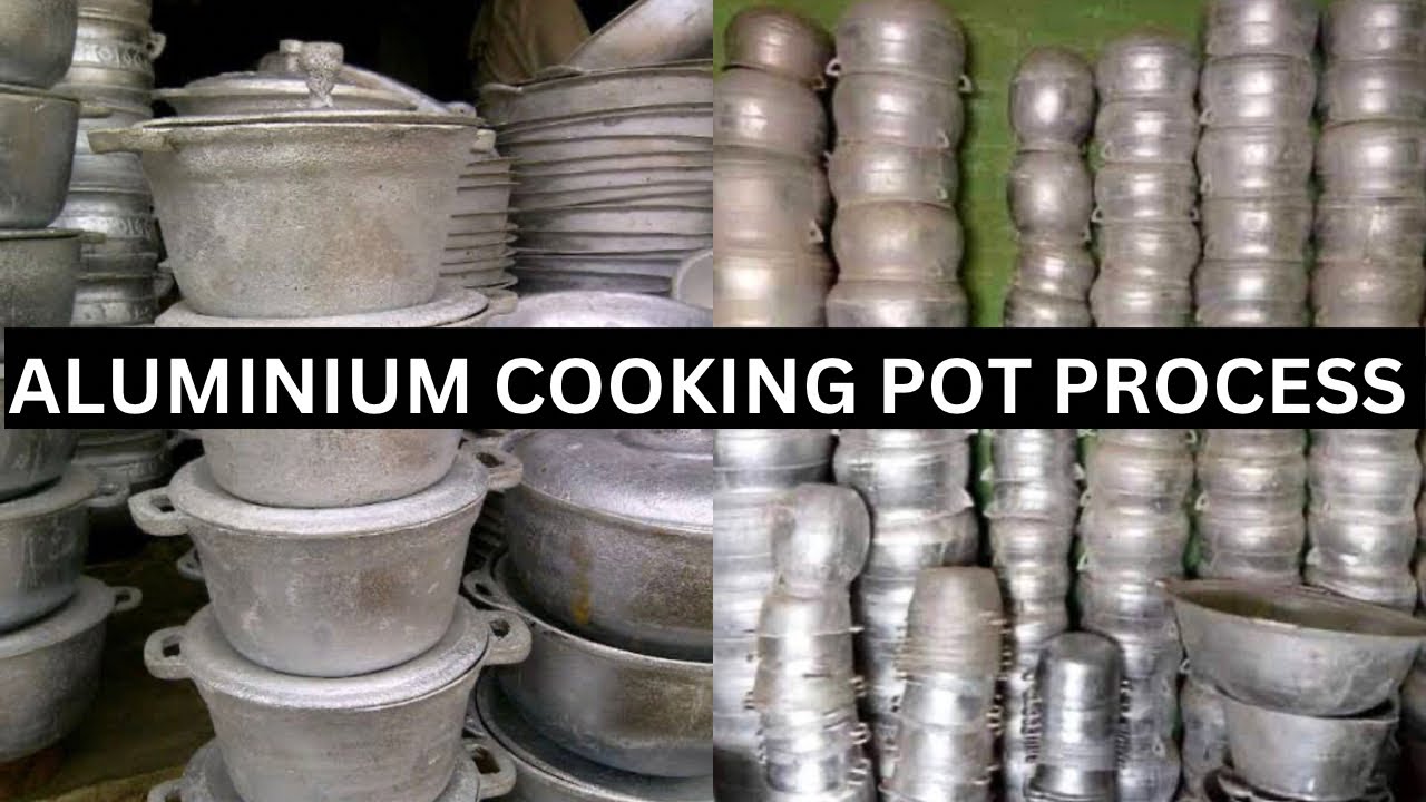 ALUMINUM COOKING POT'S MAKING IN NIGERIA!