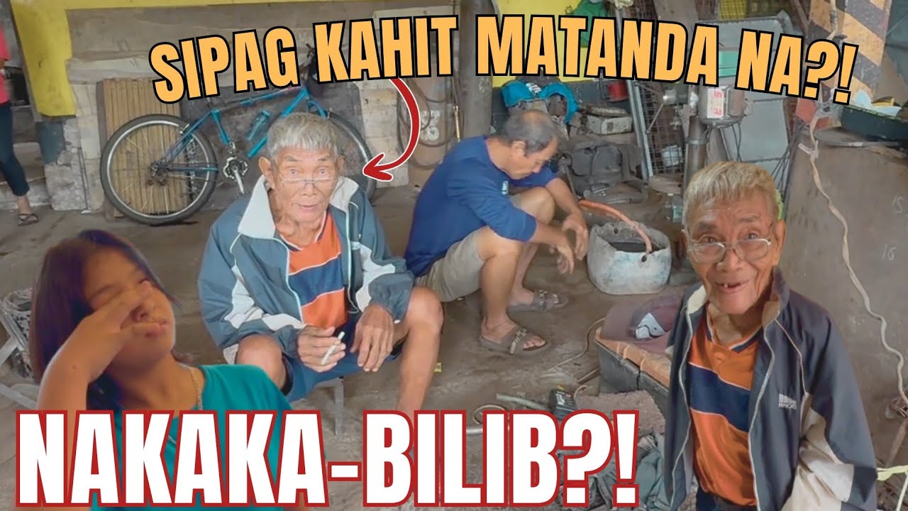 DARLENE, NABILIB AT NALUHA SA SIPAG NI MANONG REY! SA EDAD NA 81, NAGTATRABAHO PA?! || KALINGAP RAB