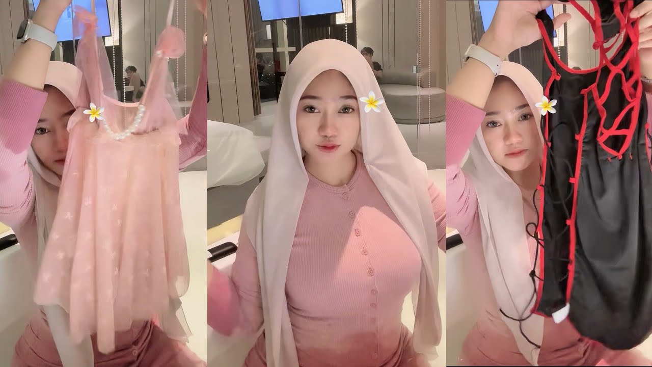 RECOMMEND‼️Live Hijab Style Spell Baju Gemes