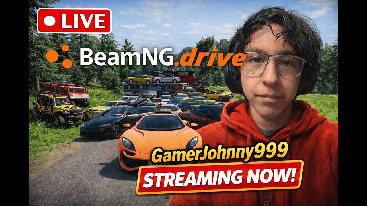 🔴 LIVE | beamNGdrive