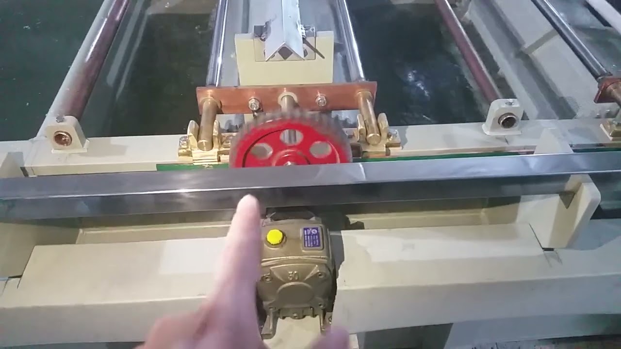Inspect the barrel plating machine for customer 