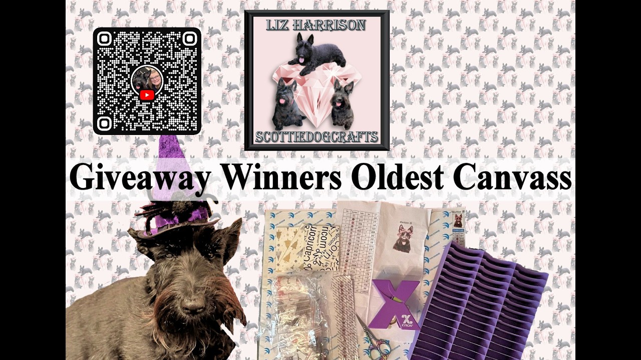 Diamond Painting | Oldest Canvass Challenge | Giveaway Winners | Slideshow of all Completions