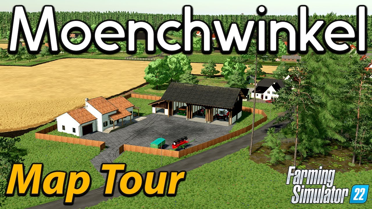 CRACKING 4X EUROPEAN MAP! 🚜 MOENCHWINKEL MAP TOUR!! 🗺️ GRAINMAN TRAVELS ✈️