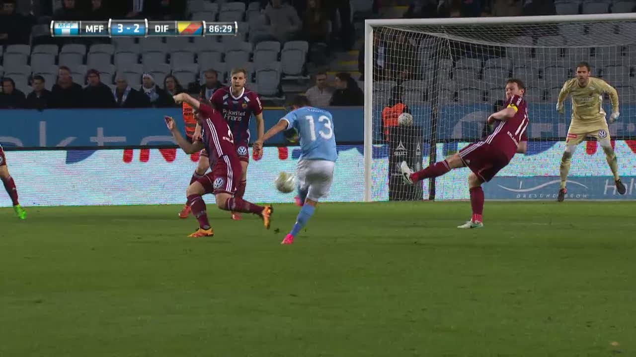 Yotun g&ouml;r 3-2 med superskott - TV4 Sport