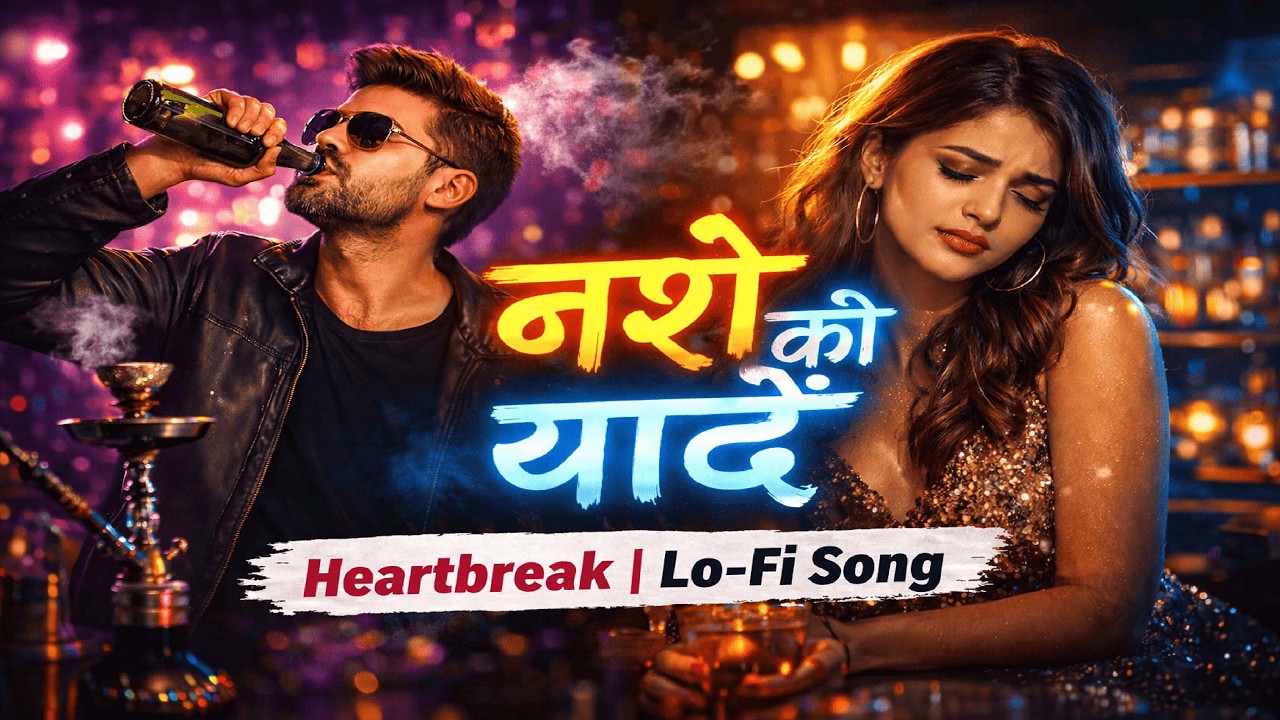 नशे की यादें 💔 | Heartbreak Lo-Fi Song | Sad Hindi LoFi Music