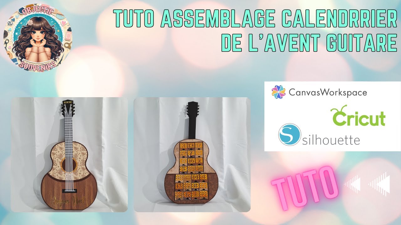 TUTO MONTAGE CALENDRIER DE L'AVENT GUITARE