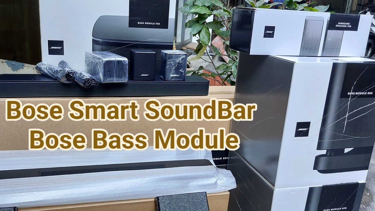 03/02/26 Bose Smart SoundBar 300 600 700 900 Bass Module 500 700 Bose Surround 300 700 full combo 