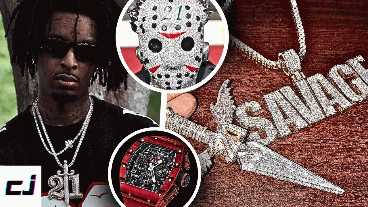 21 Savage's SINISTER Jewelry Collection: Ice Slasher