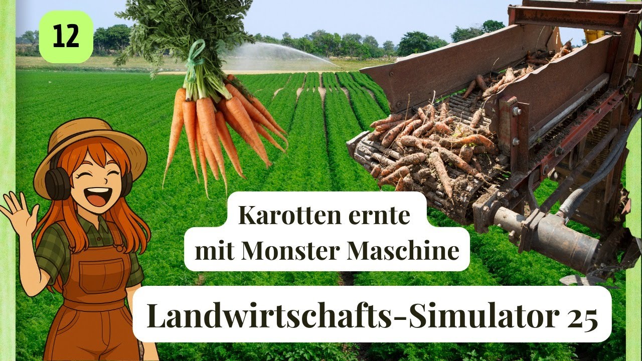 🥕Die große Karotten-Ernte! 🚜💥 LS25 Folge 12