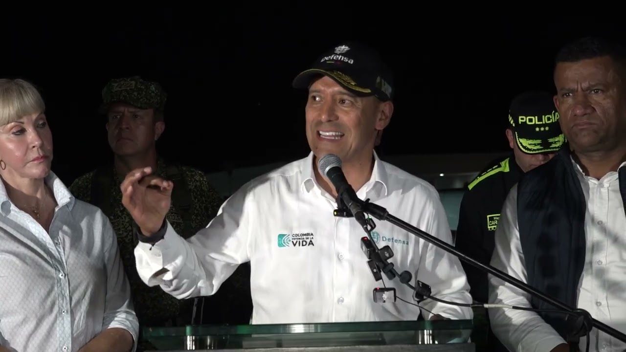 Rueda de prensa | Estrategia Coraza: Golpe a estructuras criminales en Cauca y Valle del Cauca