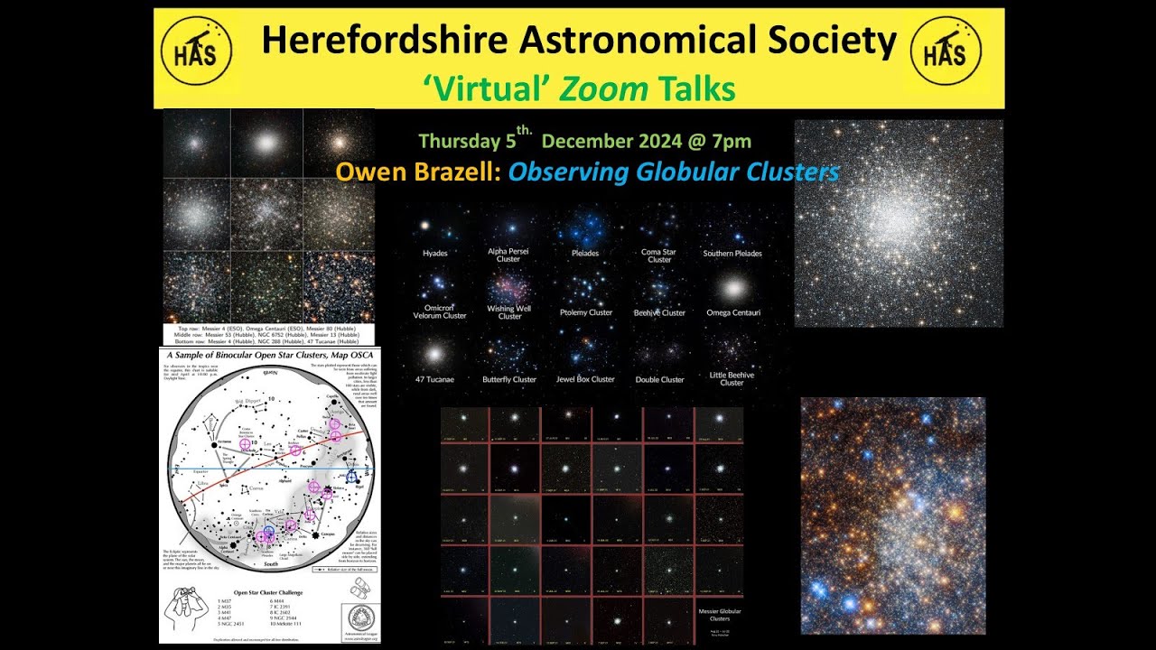 Owen Brazell - Globular Clusters