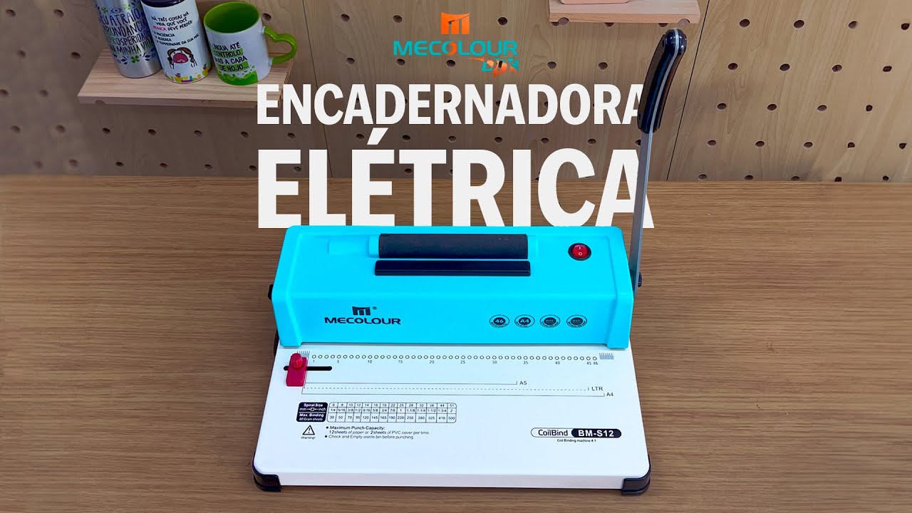Encadernação Fácil e Rápida com a Mecolour!