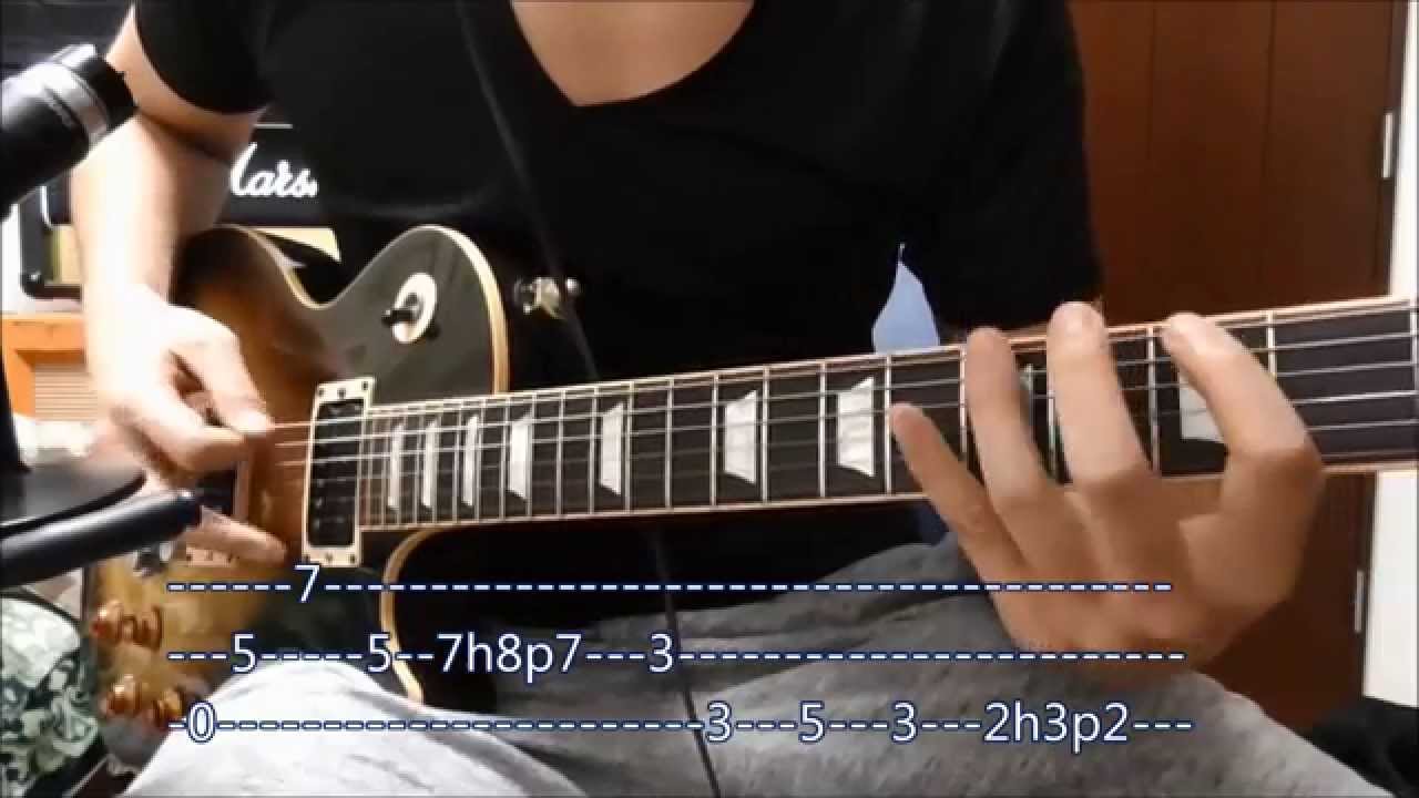 （ギター解説）MAN WITH A MISSION×Zebrahead - Out Of Control（How to play）