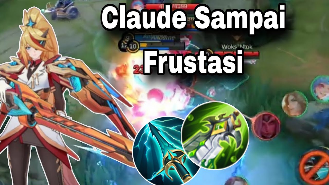 Как Лесли раздражает Клода #mlbb #lesley