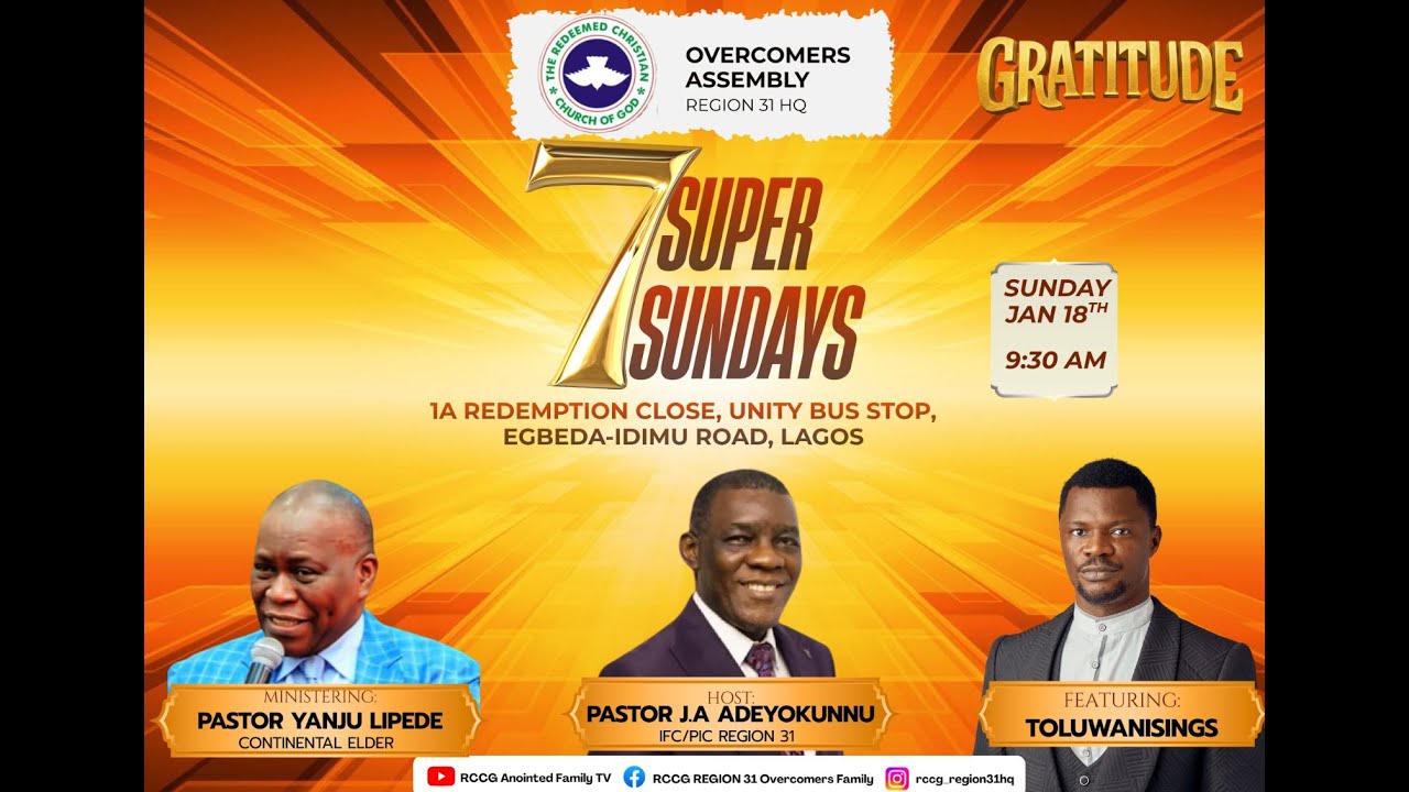 7 SUPER SUNDAY SERVICE 2 || 18-01-2026