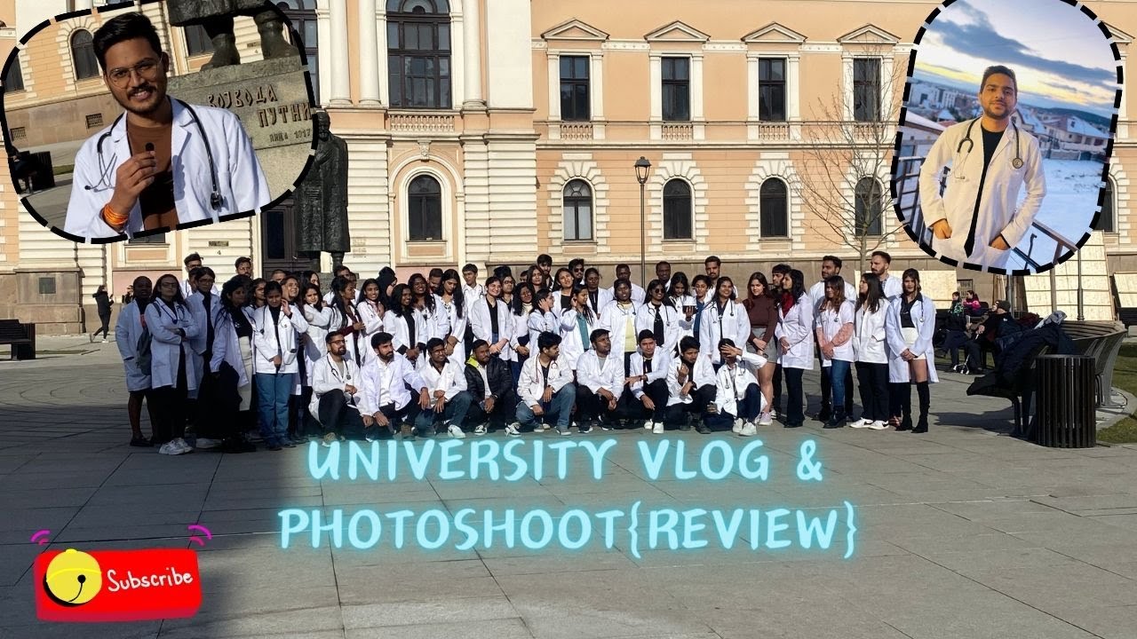 University Vlog | Photoshoot and Review | Kragujevac Medical University | Serbia | Vinay Vlogger