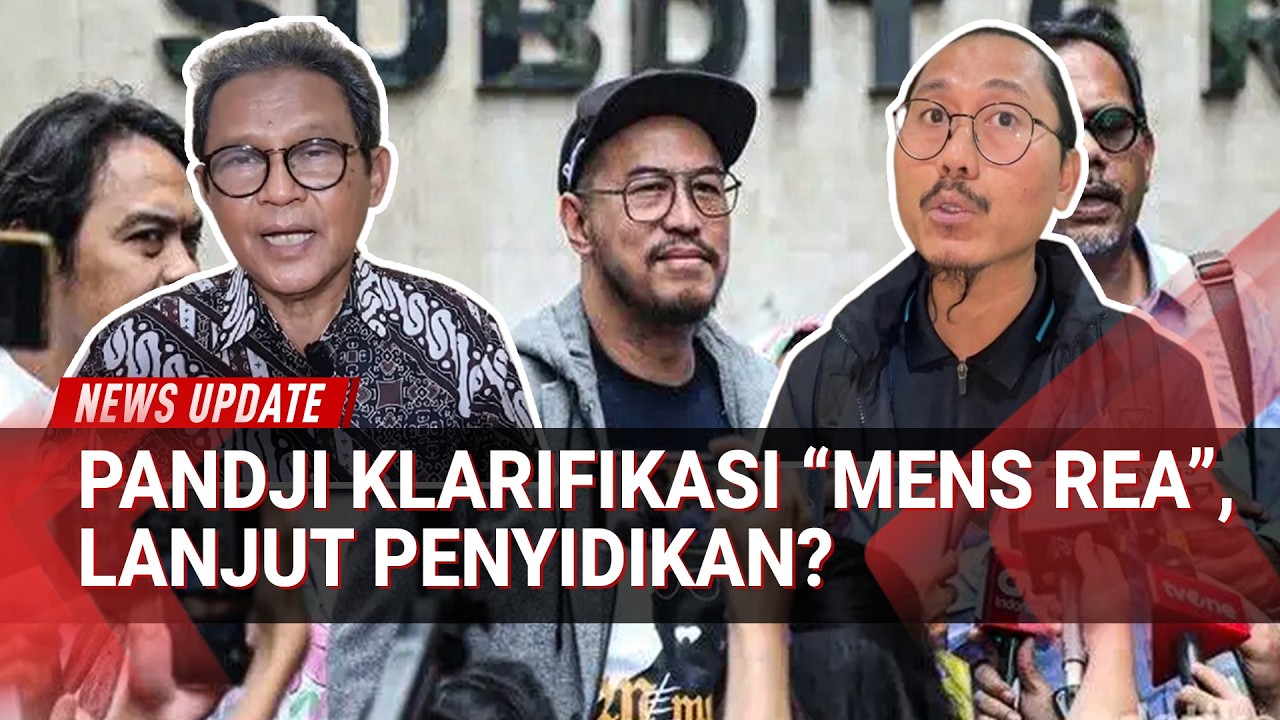Panji Klarifikasi Kasus Mens Rea, Polisi Masih Lanjutkan Penyelidikan