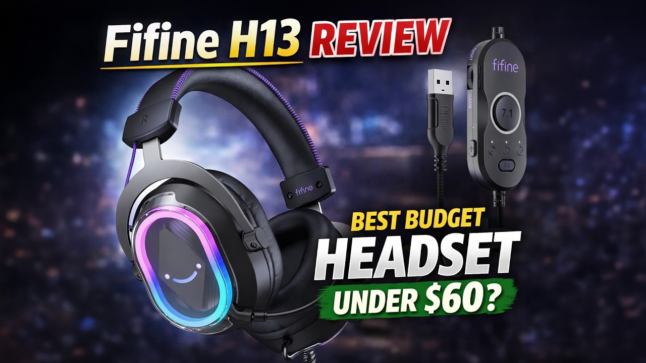 Is the Fifine H13 Worth It? Gaming Headset With Best Mic