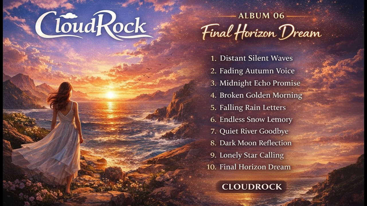 Final Horizon Dream 💔 Emotional Love Songs Playlist  Cinematic Piano Ballads  CloudRock Album 06