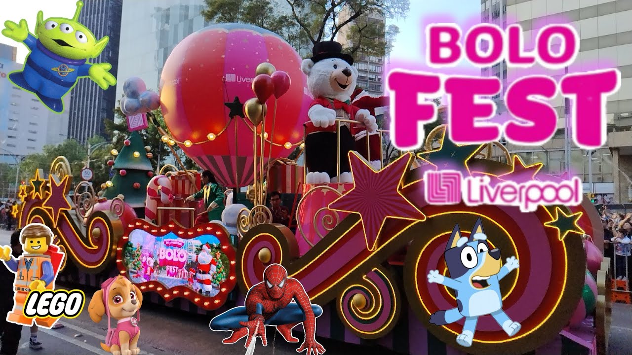 El Bolo Fest 2025 - Globos Lego PlayMobil  Spiderman  Liverpool Oso Bolo | Carlscaballerotve 