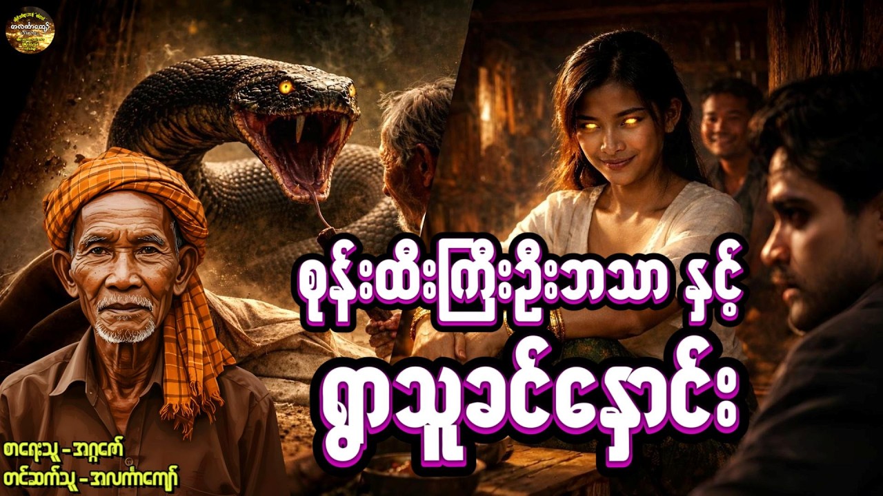 စုန်းထီးကြီးဦးဘသာနှင့်ရွာသူခင်နှောင်း၊ အတွဲ-၃၊ စာစဉ်-၁၂ #အဂ္ဂဇော် #အလင်္ကာကျော် #စုန်းထီးကြီးဦးဘသာ