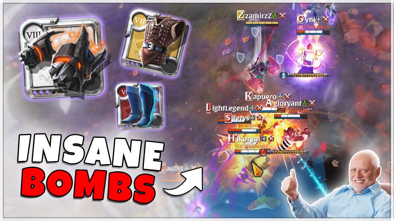 СЛУЧАЙНЫЕ БОЛЬШИЕ БОМБОЧНЫЕ КЛИПЫ !! | ЧИПСЫ | EQMS | Albion Online ZVZ
