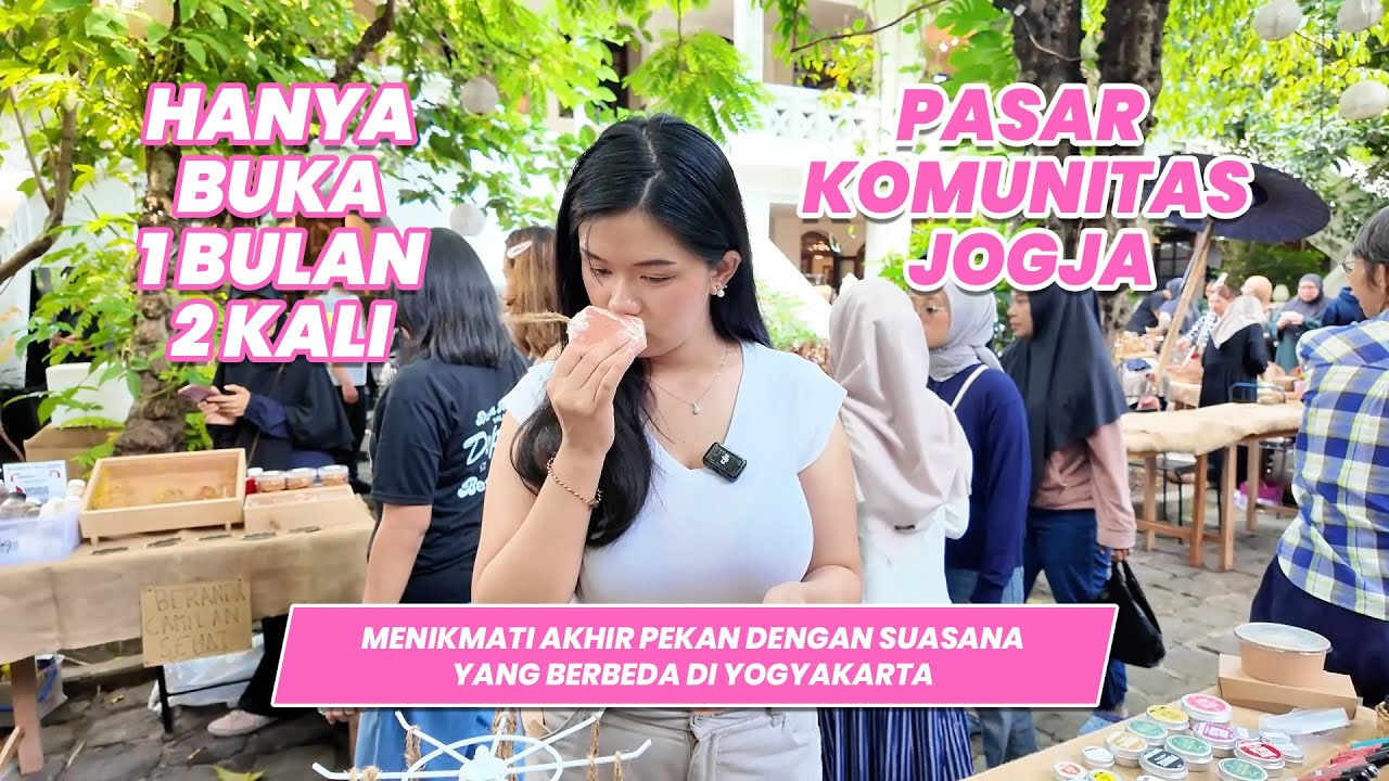 JALAN-JALAN UNIK KE PASAR MUSTOKOWENI JOGJA! 🤩 JAJAN MURAH MERIAH DAN TEMUKAN BARANG LANGLA! 🏺