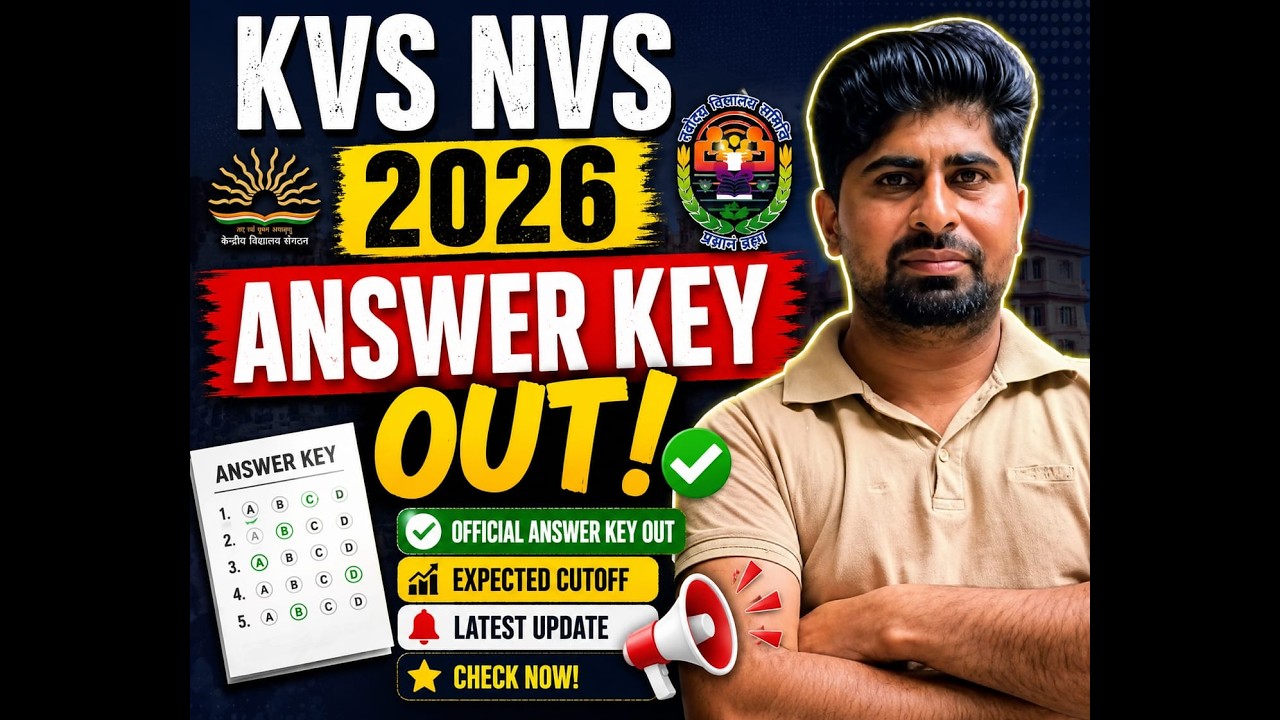 KVS NVS EXPECTED CUTOFF AFTER ANSWER KEY | KVS NVS  CUTOFF FOR PGT 2026| KVS NVS  TIER -2  CUTOFF
