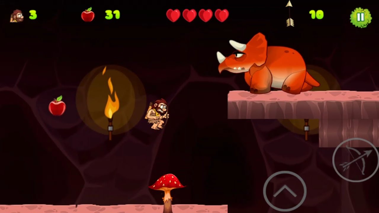 Caveman Adventure Gameplay - Level 18
