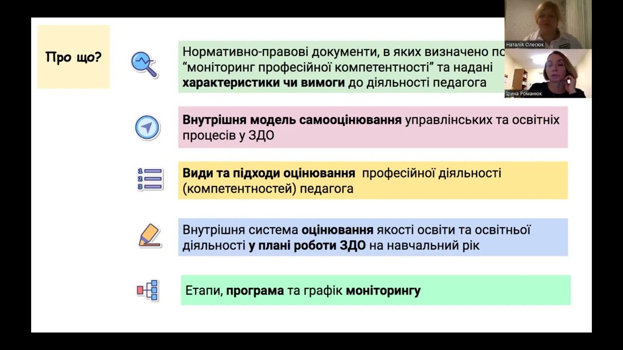 Моніторинг професійної компетентності педагога ЗДО  сучасний погляд та практичне втілення