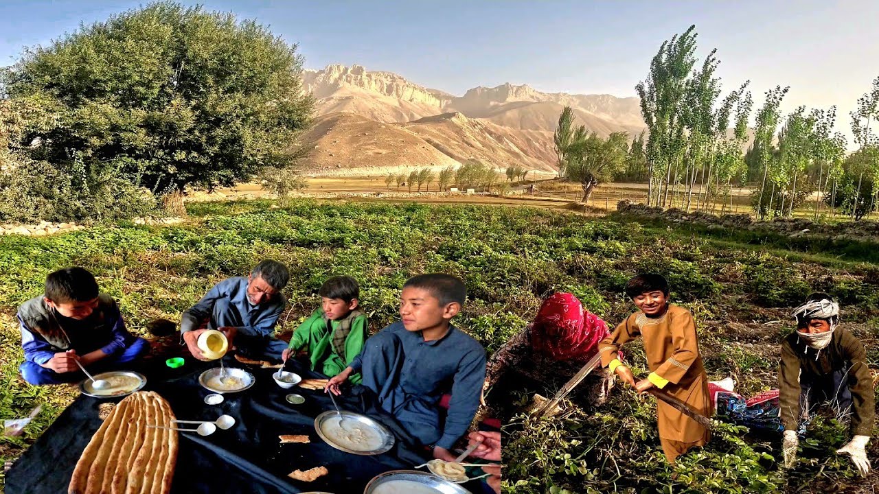 A Day in Village Life: Local Bread and Yogurt Soup (Ash-e Doogh)