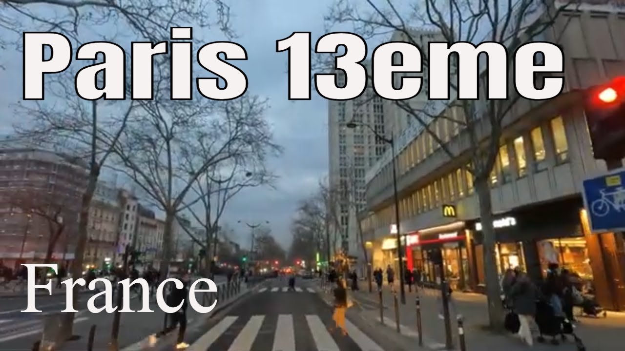 Paris 13eme - Driving- French region